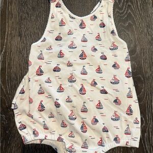 Kissy Kissy Sailboat Print Bubble